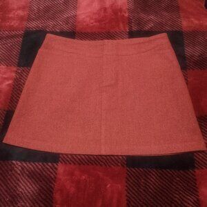 American Eagle Wool Blend Skirt Red Size 4